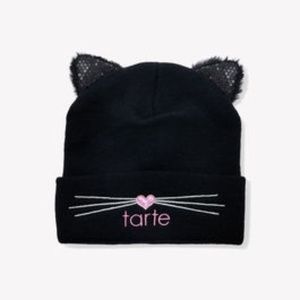 Tarte Sex Kitten Beanie w/ Sequin Kitty Ears RARE